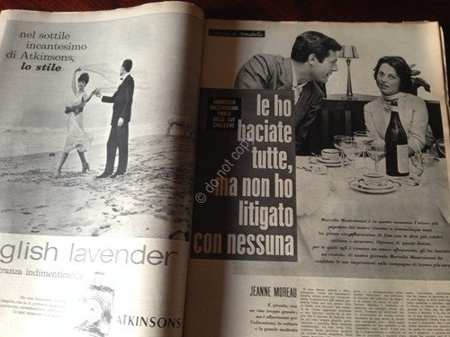 Annabella Rivista Magazine 24 Luglio 1960 N. 30 Mastroianni Podestà …