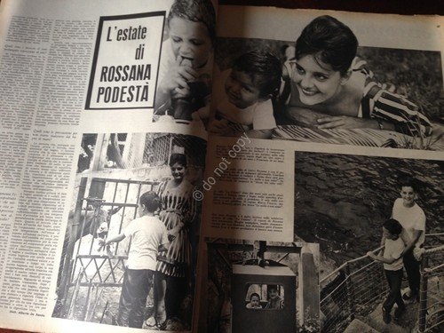 Annabella Rivista Magazine 24 Luglio 1960 N. 30 Mastroianni Podestà …