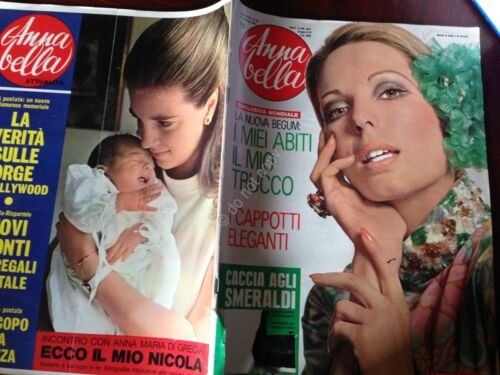 Annabella Rivista Magazine 25 Dicembre 1969 n.52 Salima Begun