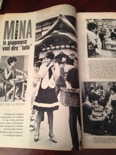 Annabella Rivista Magazine 25 Giugno 1961 n. 26 Mina