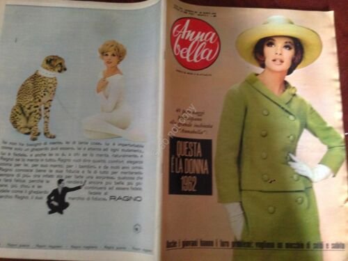 Annabella Rivista Magazine 25 Marzo 1962 n.12 Franca Rame Dario …