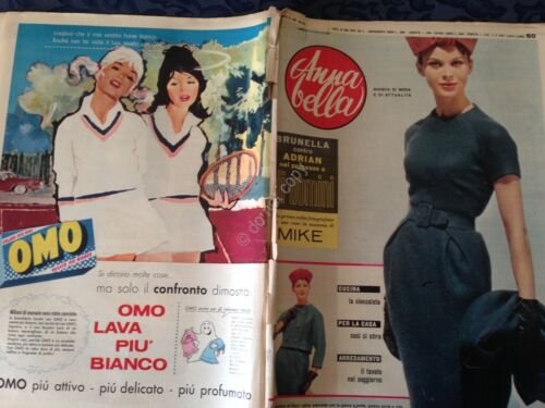 Annabella Rivista Magazine 25 Ottobre 1959 n.43 Madre Mike Bongiorno