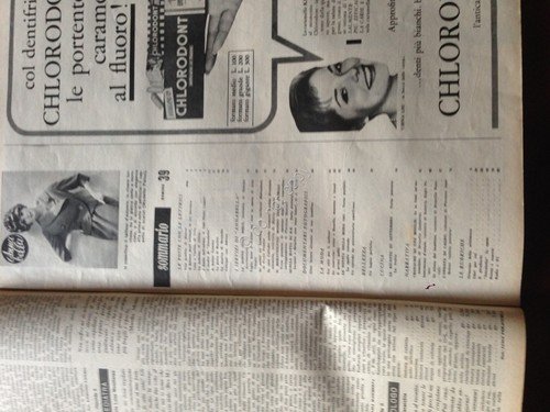 Annabella Rivista Magazine 25 Settembre 1960 N. 39 Mina Calindri … | Immagine Gallery 2