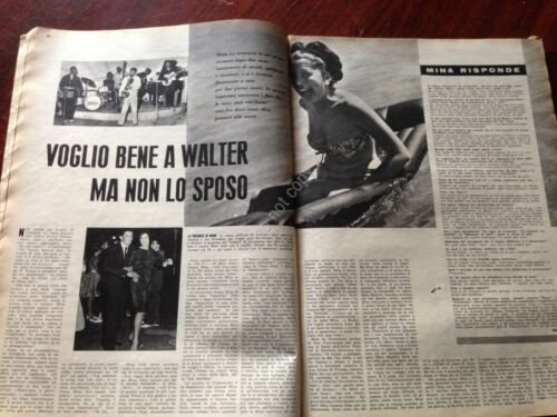 Annabella Rivista Magazine 25 Settembre 1960 N. 39 Mina Calindri …