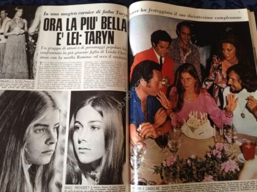 Annabella Rivista Magazine 26 Ottobre 1971 n.43 Minoprio Magnani Taryn …