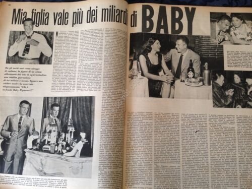 Annabella Rivista Magazine 27 Dicembre 1959 n.52 Baby Pignatari