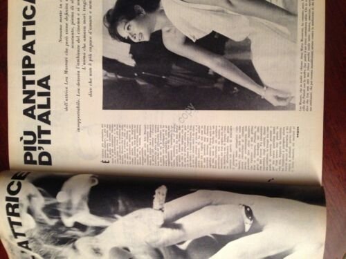 Annabella Rivista Magazine 27 Gennaio 1963 n.4 Mina Lea Massari