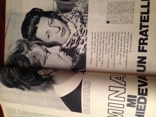 Annabella Rivista Magazine 27 Gennaio 1963 n.4 Mina Lea Massari