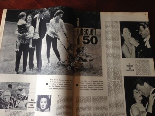 Annabella Rivista Magazine 27 Maggio 1962 n.21 J P Aumont …