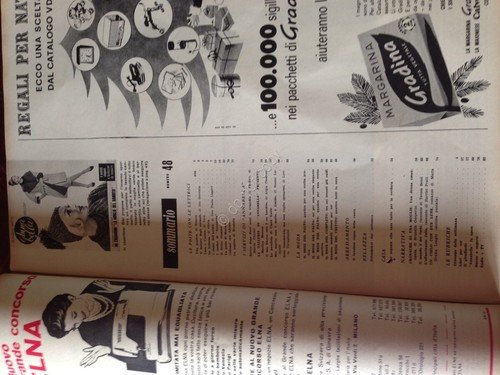 Annabella Rivista Magazine 27 Novembre 1960 N.48 Marilyn Monroe Clarke …
