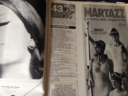 Annabella Rivista Magazine 27 Ottobre 1966 n.43 Lea Padovani John … | Immagine Gallery 2