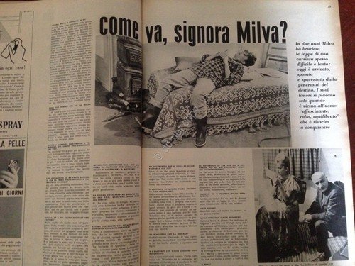 Annabella Rivista Magazine 28 Gennaio 1962 n.4 Milva Rossana Schiaffino | Immagine Gallery 3