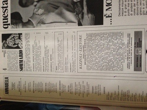 Annabella Rivista Magazine 28 Gennaio 1970 N.4 Walter Chiari Milva | Immagine Gallery 3