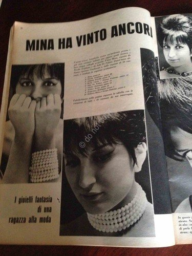 Annabella Rivista Magazine 28 Maggio 1961 n. 22 Mina Amedeo … | Immagine Gallery 4