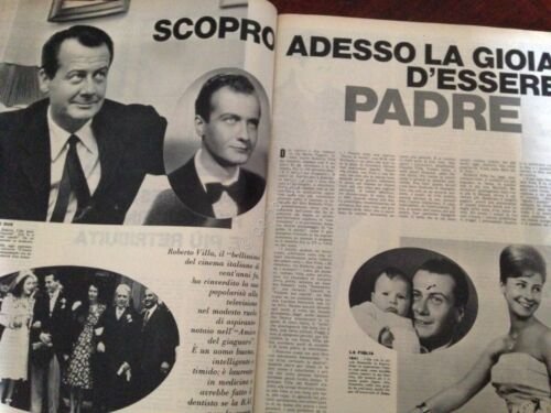 Annabella Rivista Magazine 28 Ottobre 1962 n.43 Roberto Villa Dario …