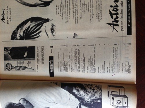 Annabella Rivista Magazine 29 Aprile 1962 n.17 Walter Chiari Anna … | Immagine Gallery 2