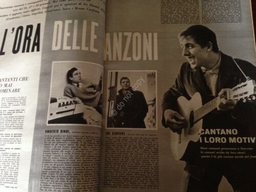 Annabella Rivista Magazine 29 Gennaio 1961 N. 5 Celentano Roberto …