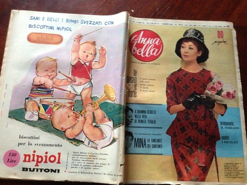 Annabella Rivista Magazine 29 Maggio 1960 N. 22 Mina Tebaldi … | Immagine principale