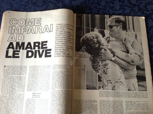 Annabella Rivista Magazine 29 Settembre 1966 n.39 Mina Salce BB …