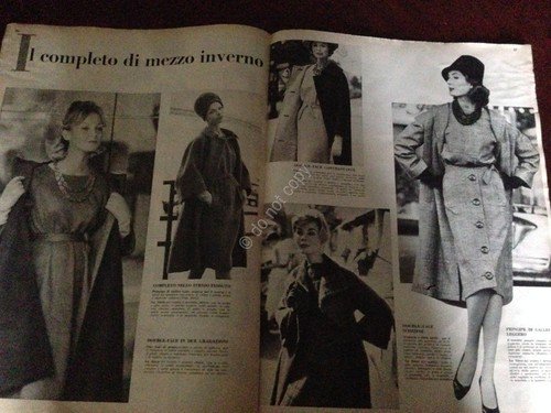 Annabella Rivista Magazine 3 Gennaio 1960 N.1 Gregory Peck Farah … | Immagine Gallery 3