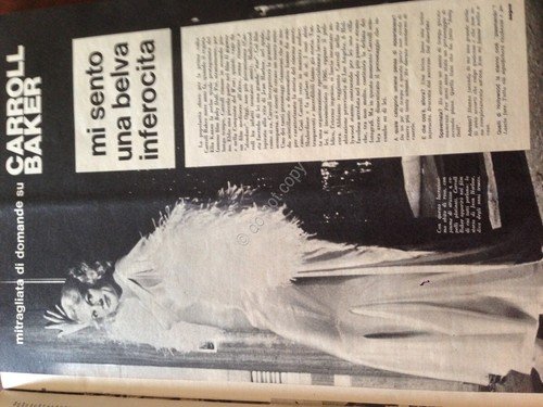 Annabella Rivista Magazine 3 Gennaio 1966 n.1 Fustenberg Carol Beker