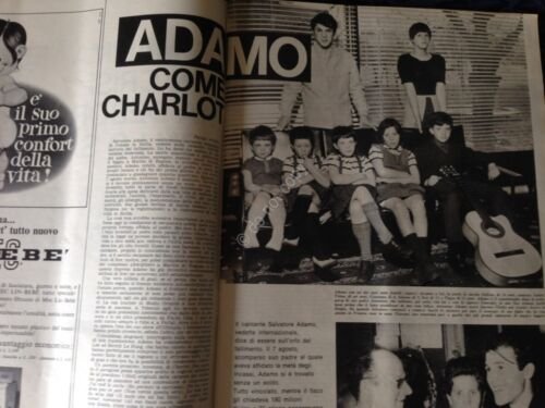 Annabella Rivista Magazine 3 Novembre 1966 n.44 Adamo inserto Maglia