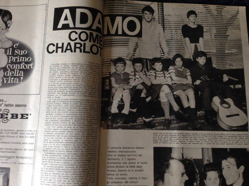 Annabella Rivista Magazine 3 Novembre 1966 n.44 Adamo inserto Maglia