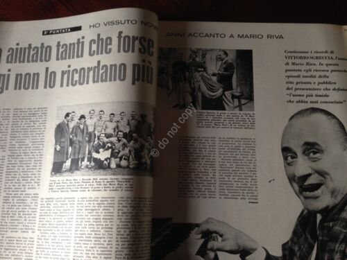 Annabella Rivista Magazine 3 Settembre 1961 N.36 Mario Riva