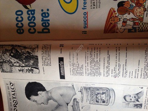 Annabella Rivista Magazine 30 Luglio 1961 N.31 Celentano Fantoni | Immagine Gallery 2