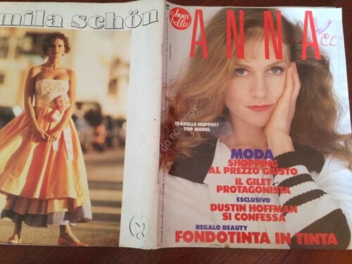 Annabella Rivista Magazine 30 Marzo1989 n.13 Isabelle Huppert Melanie Griffith