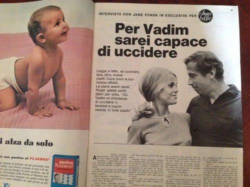 Annabella Rivista Magazine 30 Settembre 1965 n.40 Ginger Rogers Vadim …