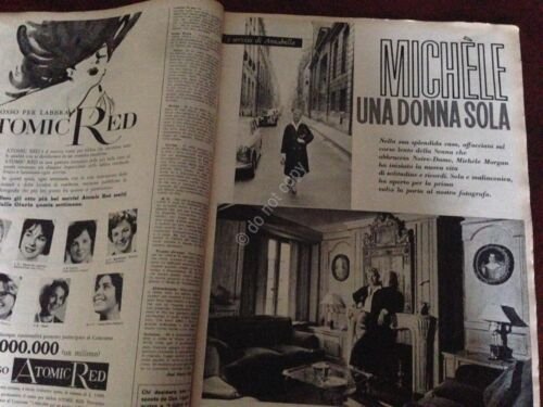 Annabella Rivista Magazine 31 Gennaio 1960 N.5 Michele Morgan Sanremo