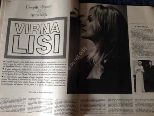 Annabella Rivista Magazine 31 Marzo 1966 n.13 Bardot Julie Christie …