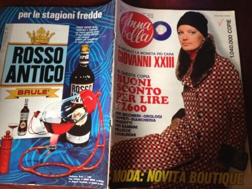 Annabella Rivista Magazine 4 Dicembre 1969 n.49 Ungaro Mina Mustaki …