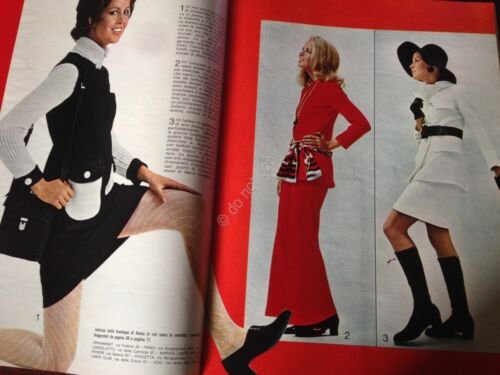 Annabella Rivista Magazine 4 Dicembre 1969 n.49 Ungaro Mina Mustaki …