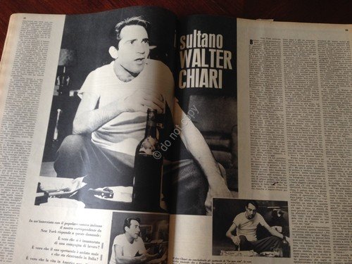 Annabella Rivista Magazine 4 Marzo 1962 n. 9 Walter Chiari … | Immagine Gallery 2