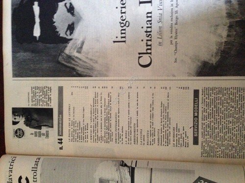 Annabella Rivista Magazine 4 Novembre 1962 n.44 Mastroianni auto d'epoca | Immagine Gallery 2