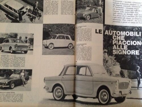 Annabella Rivista Magazine 4 Novembre 1962 n.44 Mastroianni auto d'epoca