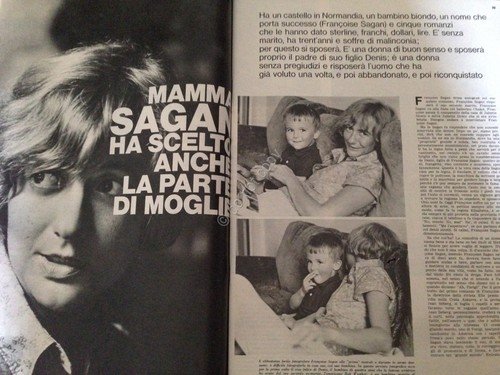 Annabella Rivista Magazine 4 Novembre 1965 n.45 Sagan Belmondo Andress