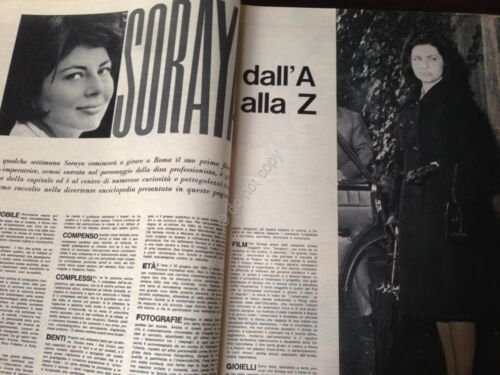 Annabella Rivista Magazine 5 Aprile 1964 n.14 Soraya Bongiorno Suore …