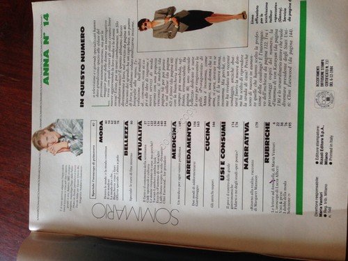 Annabella Rivista Magazine 5 Aprile 1986 n.14 Lambert Lady Diana …