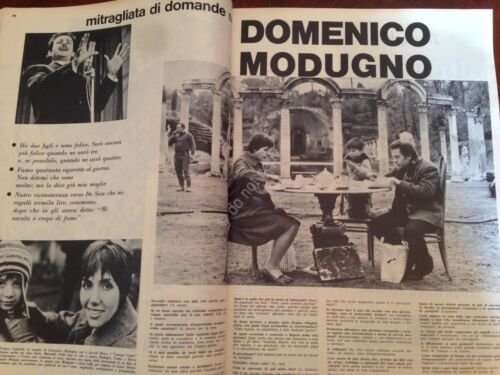 Annabella Rivista Magazine 5 Maggio 1963 n. 18 Mamma Mina …