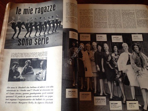 Annabella Rivista Magazine 5 Novembre 1961 N.45 Bluebell