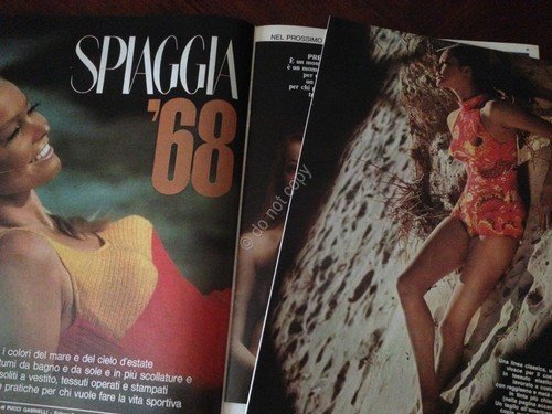 Annabella Rivista Magazine 6 Giugno 1968 n.23 Bosè T. Stamp …