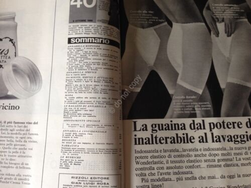 Annabella Rivista Magazine 6 Ottobre 1966 n.40 Macario Pontecorvo T. …