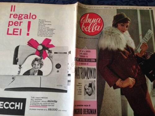 Annabella Rivista Magazine 7 Dicembre 1958 n.49 Rascel