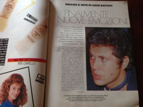 Annabella Rivista Magazine 7 Giugno 1986 n.23 De Niro Lucio …