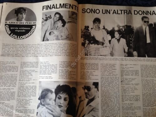 Annabella Rivista Magazine 7 Luglio 1966 n.27 Hallyday Lollo inserto …