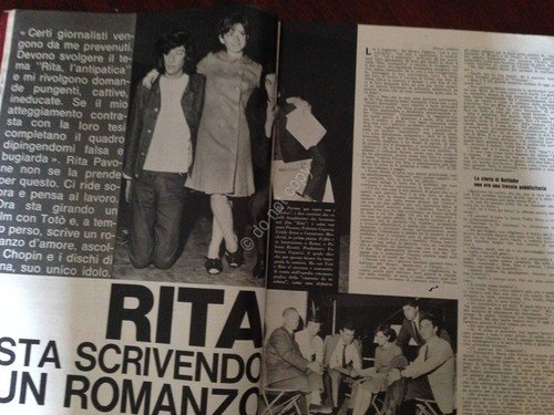 Annabella Rivista Magazine 7 Ottobre 1965 n.41 Rita Pavone M.H. …
