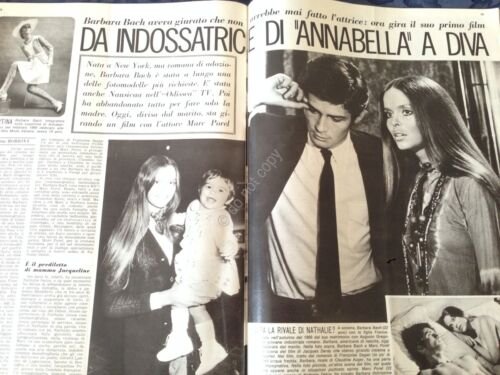 Annabella Rivista Magazine 7 Settembre 1971 n.36 Lollobrigida Rampling B.Bach